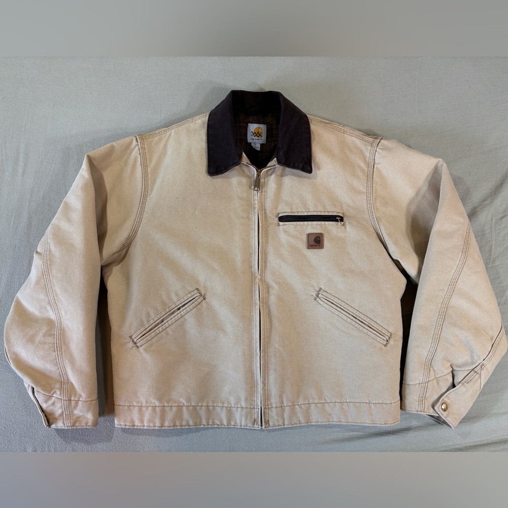 Carhartt Sandstone Detroit Jacket (J97) “Worn Brown”